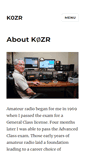 Mobile Screenshot of k0zr.com