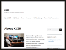 Tablet Screenshot of k0zr.com